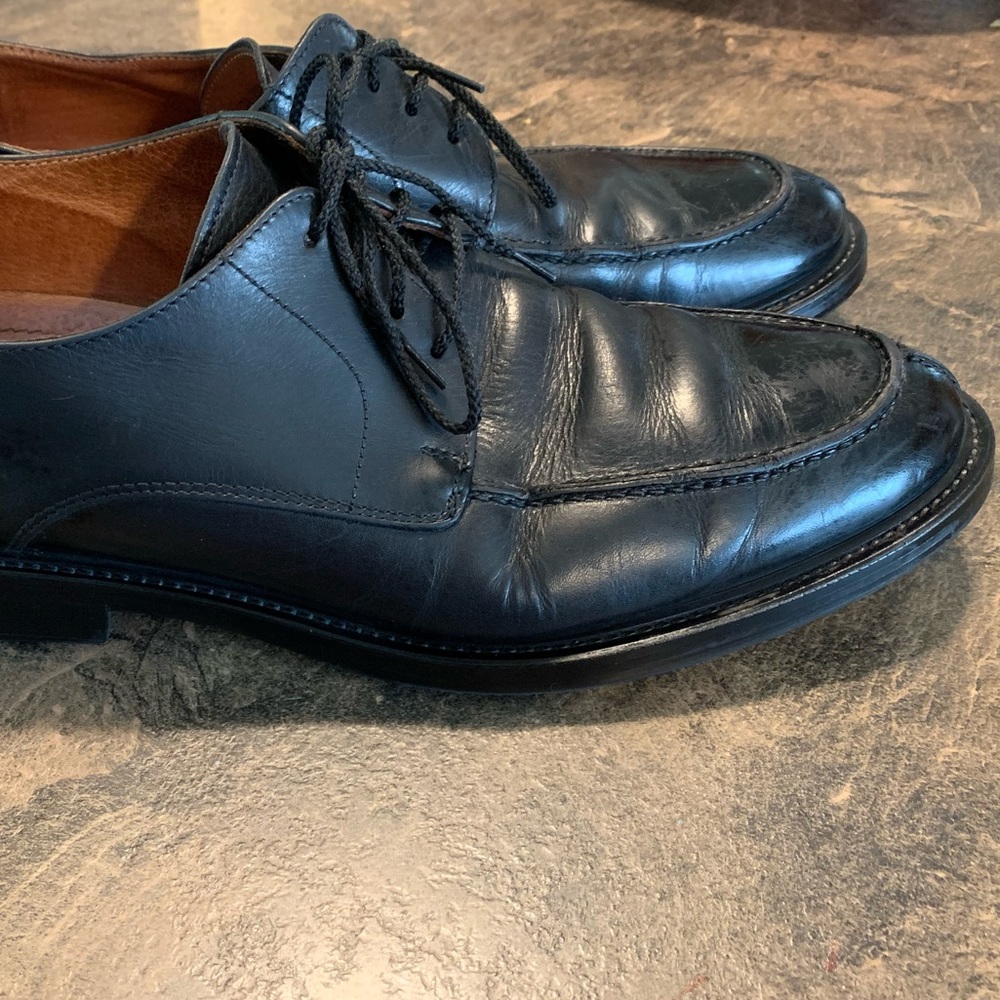 Johnston and Murphy black Oxfords - Picture 6 of 9